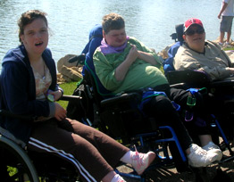 At the lake