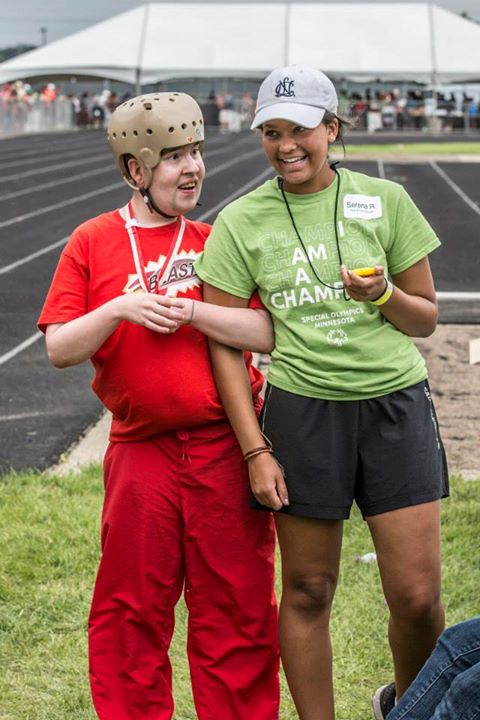 David from Chaparral Winning Gold Medal at Special Olympics